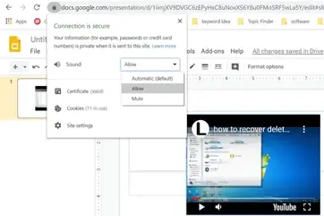 Does that resolve it for you? Google Slides Audio Not Playing Or Working Issues Fixed Ilifehacks