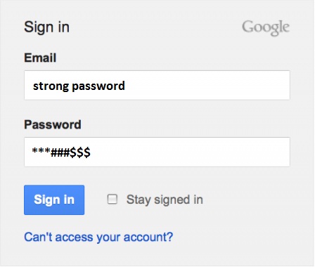Strong password generator and ideas, google password ideas, How to Create a Strong Password