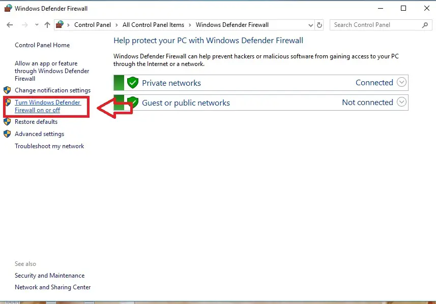 How to Turn off Firewall Windows 10 - ILIFEHACKS