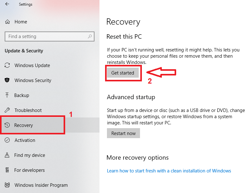 How To Restore Hard Drive To Factory In Windows 10 Ilifehacks