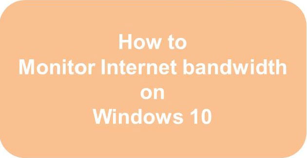 free bandwidth monitor windows network bandwidth monitor