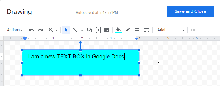 how to insert text box in google docs, how to color a box in google docs