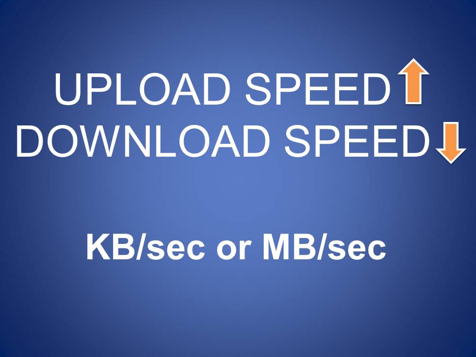 internet speed meter in pc