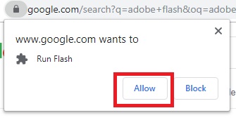 allow flash in chrome,run flash in chrome,flash not working in chrome
