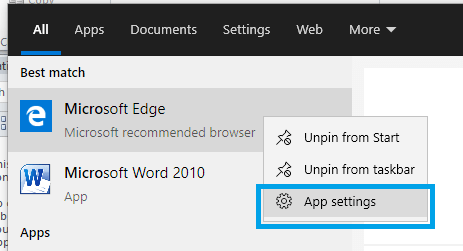 How to Uninstall Microsoft Edge, uninstalled edge browser windows 10