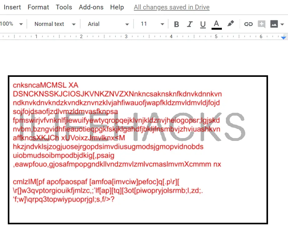 google docs watermark, How to put a Watermark in Google docs