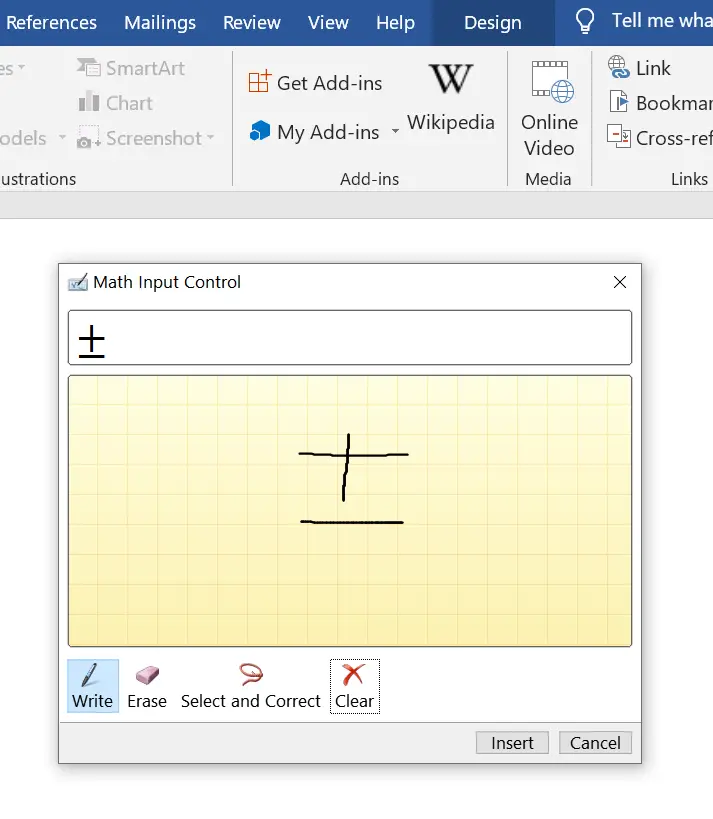 How to type plus or minus in word +-, plus or minus symbol word, how to write + and - together in word