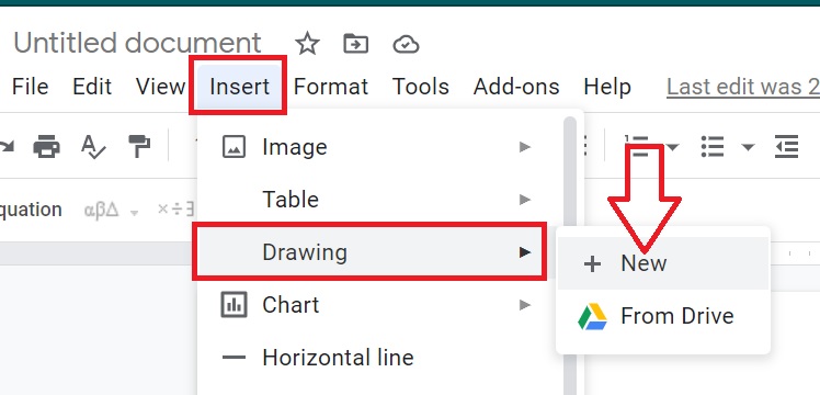 How to type an arrow in Google docs, arrow symbol google docs