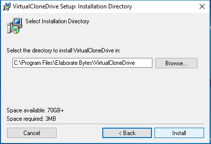 virtual clonedrive, how to use virtual clone drive windows 10