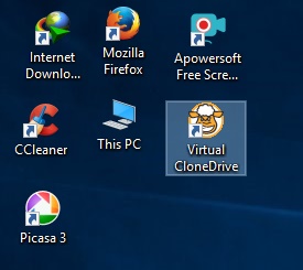 how to use virtual clonedrive