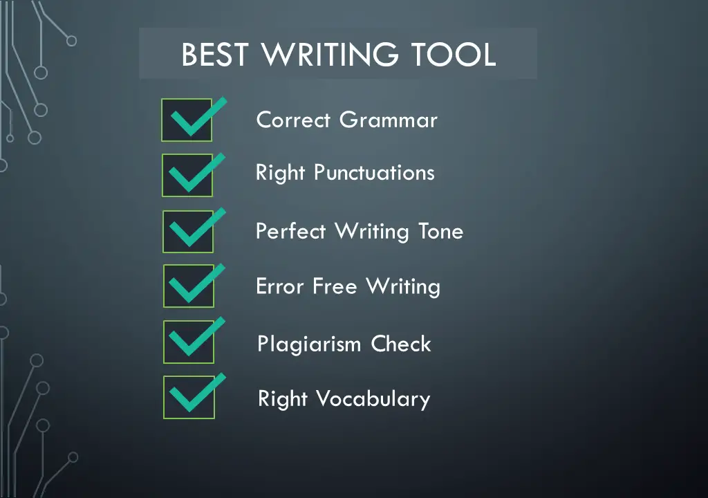 writing tools for students