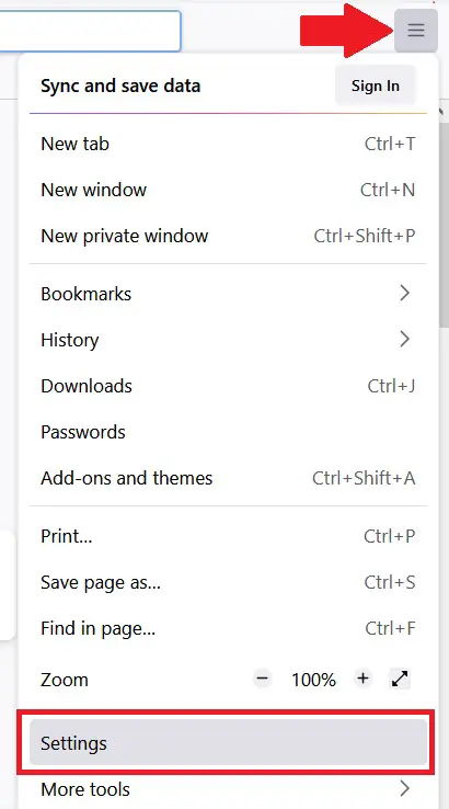 Google Docs dark mode Firefox settings