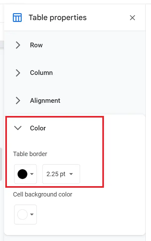 How To Make A Matrix In Google Docs