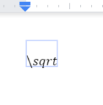 How to Put Square Root in Google Docs (√ ) Symbol