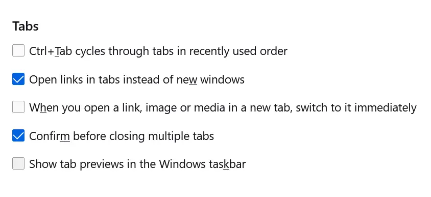 Firefox Restore Tabs